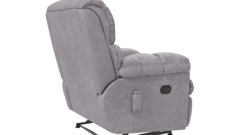 Comfortable Recliner Chair 3D Model - Professional 3D Model Render 7