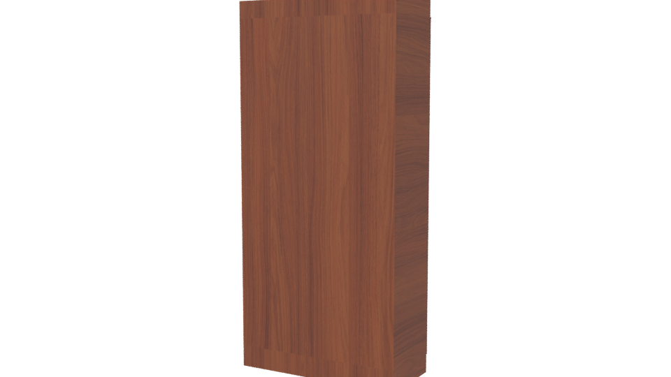 Pasco Cherry Wood Closet 3D - Professional 3D Model Render 6