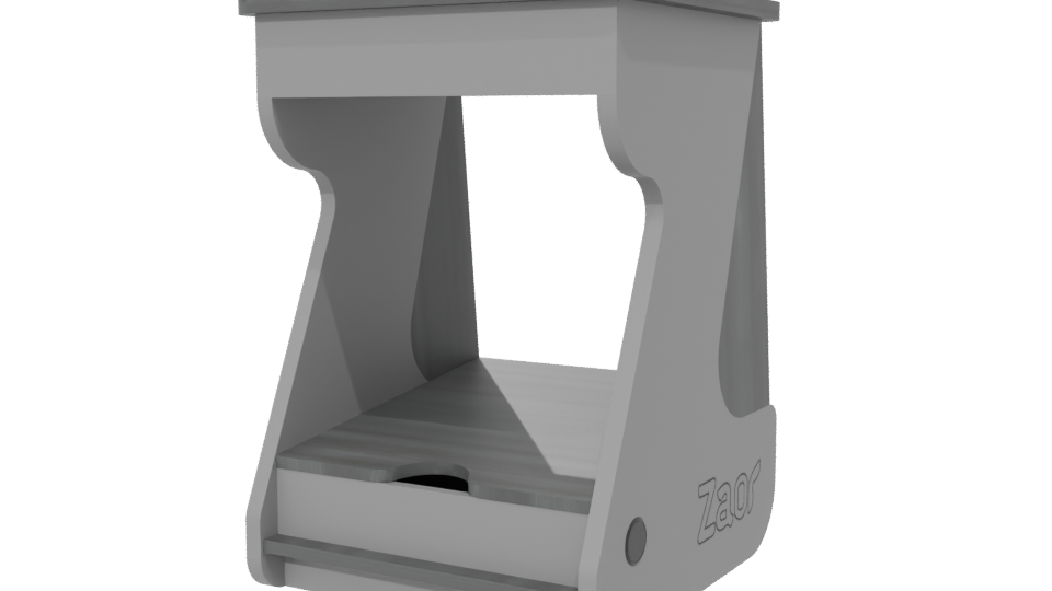 Stylish Modern Side Table Model - Professional 3D Model Render 6