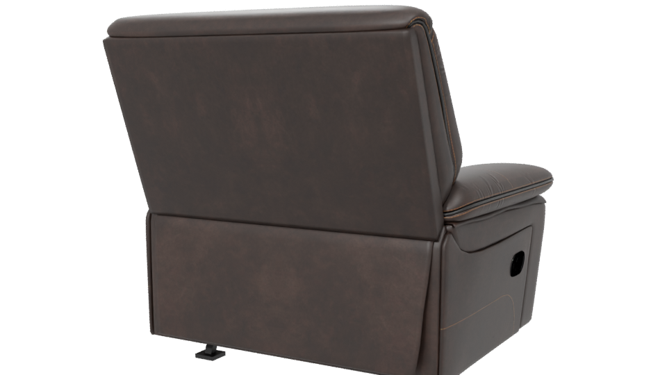 Luxurious Leather Recliner 3D Model - Professional 3D Model Render 6
