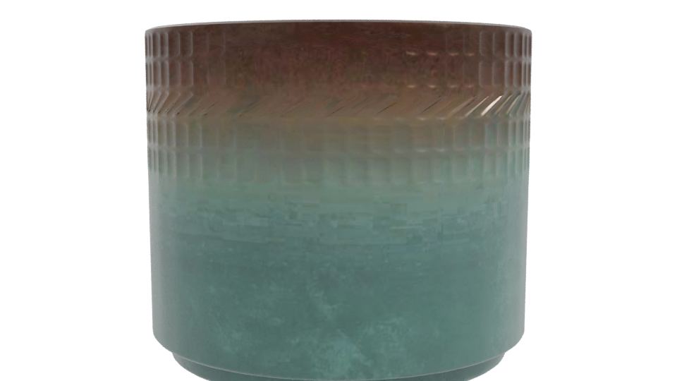 Stylish Decorative Planter 3D - Professional 3D Model Render 10