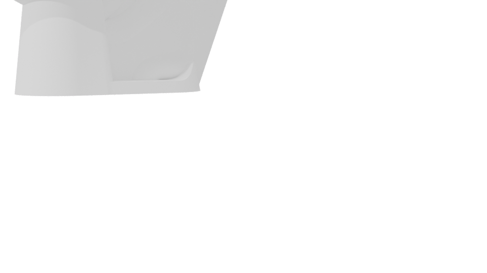 Minimalist Bathroom Toilet Model - Professional 3D Model Render 7