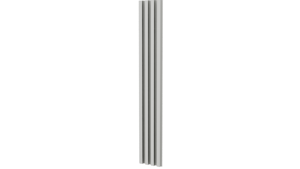 Stylish Vertical Panel 3D Model - Professional 3D Model Render 6
