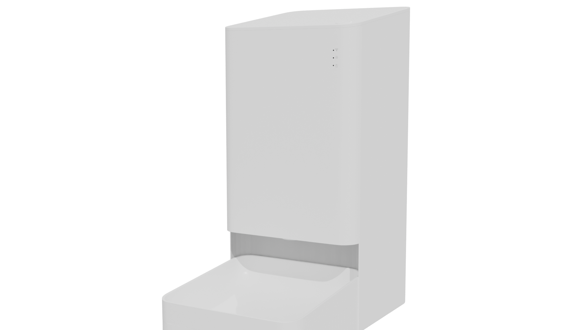 Sleek Modern Waste Bin 3D - Professional 3D Model Render 12