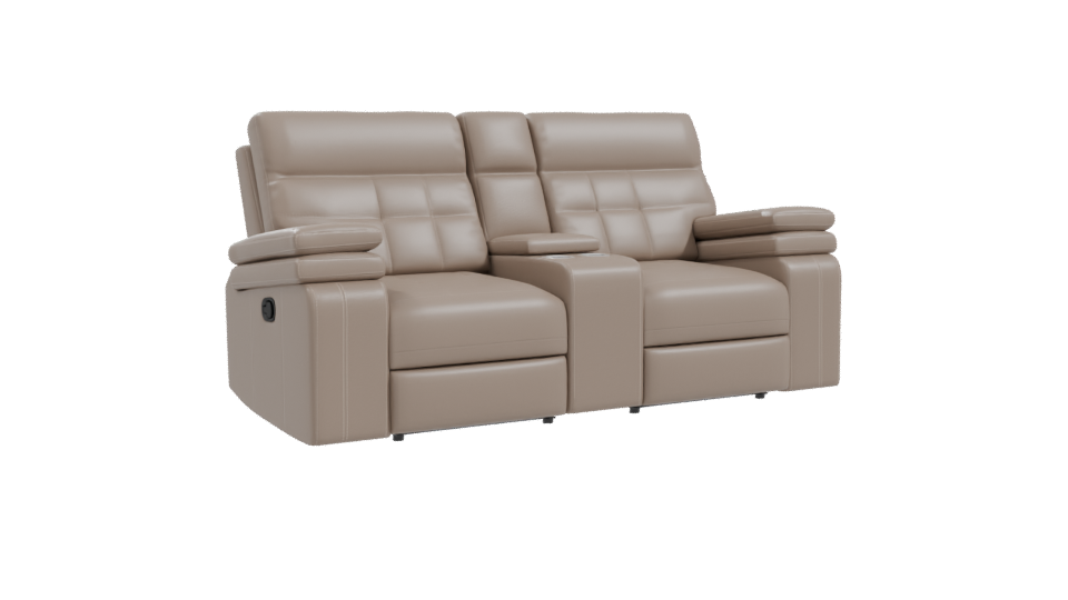 Stylish Reclining Sofa 3D Model - Professional 3D Model Render 10