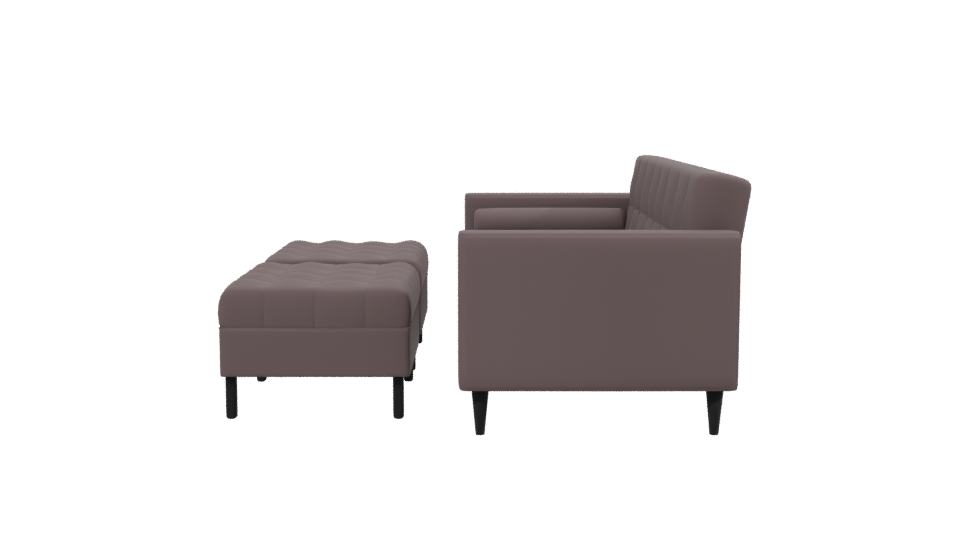 Stylish Modern Sectional Sofa 3D - Professional 3D Model Render 2
