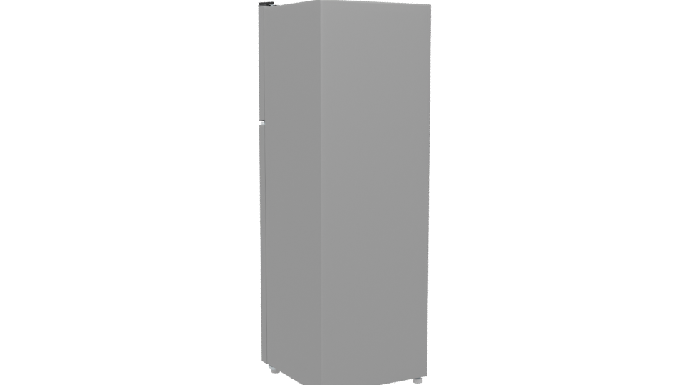 Stylish Household Refrigerator Model - Professional 3D Model Render 4