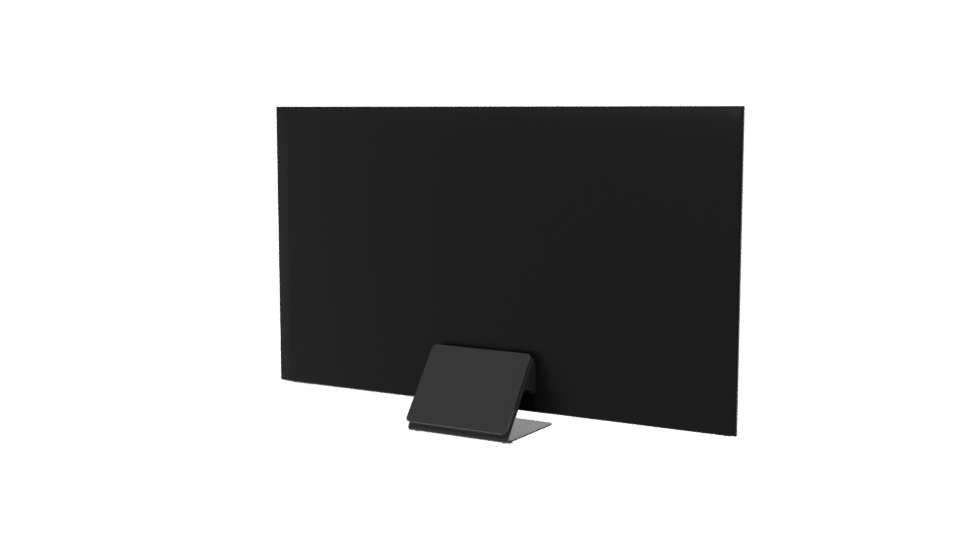 Sleek Flat Screen Television 3D Model - Professional 3D Model Render 6