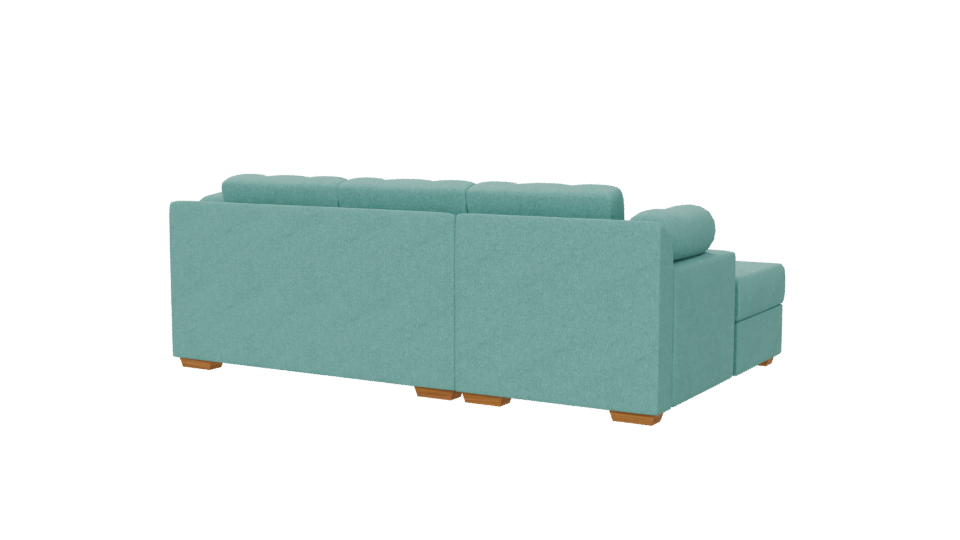 Stylish Modern Sofa 3D Model - Professional 3D Model Render 6
