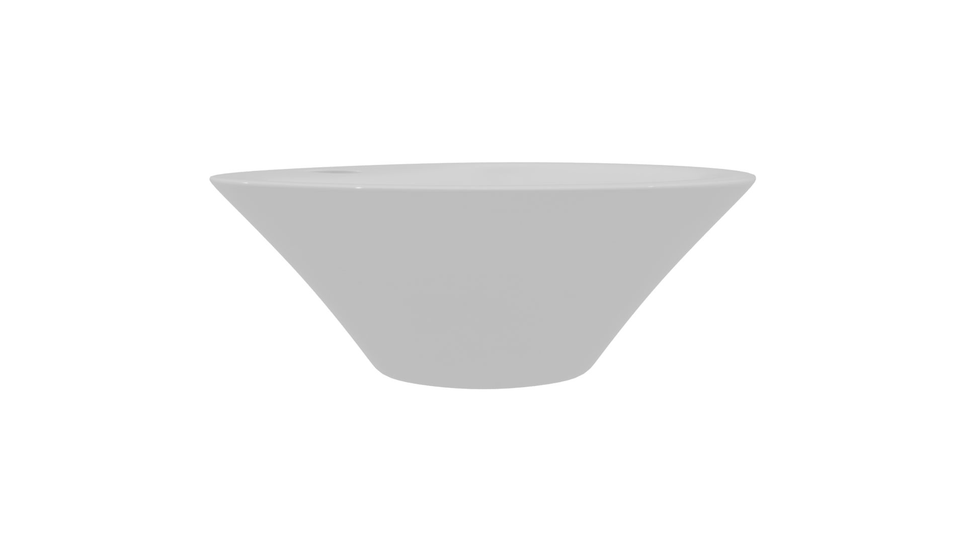 Sleek Ceramic Bowl 3D Model - Professional 3D Model Render 9