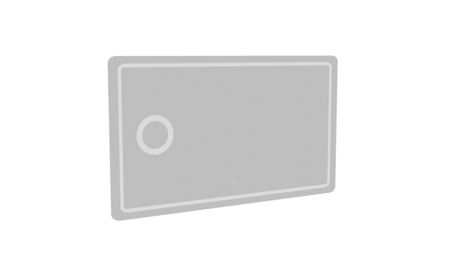 Sleek Modern Rectangular Basin 3D Model - Professional 3D Model Render 10