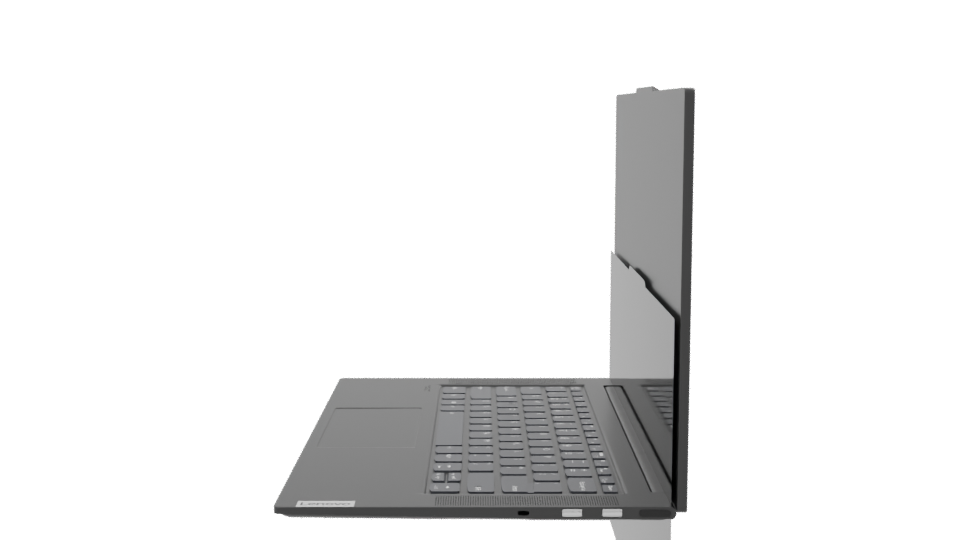 Notebook Yoga Slim 7 3D Model - Professional 3D Model Render 2