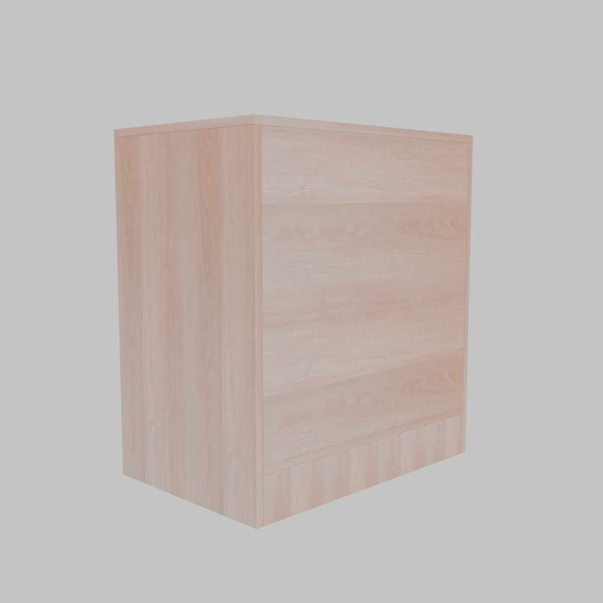 Comoda Con 3 Cajones Blanco-Carvalo