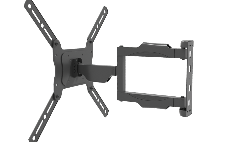 Universal TV Wall Mount 3D - Professional 3D Model Render 9