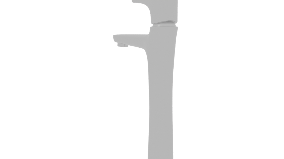 Sleek Modern Kitchen Faucet 3D Model - Professional 3D Model Render 7