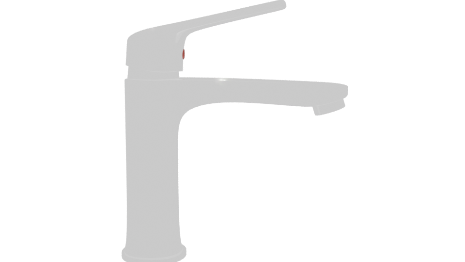 Sleek Modern Faucet Model 3D - Professional 3D Model Render 11