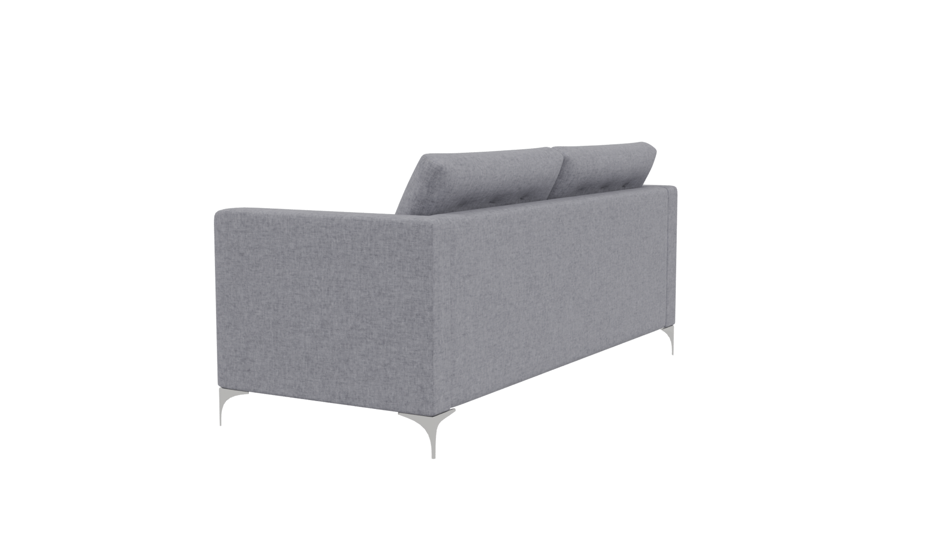 Modern Gray Sofa 3D Model - Professional 3D Model Render 18