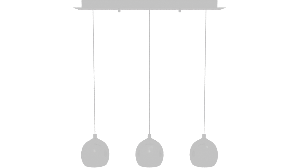 Stylish Pendant Light Fixture 3D - Professional 3D Model Render 5