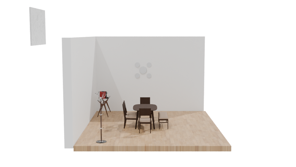 Stylish Dining Room Set 3D - Professional 3D Model Render 8