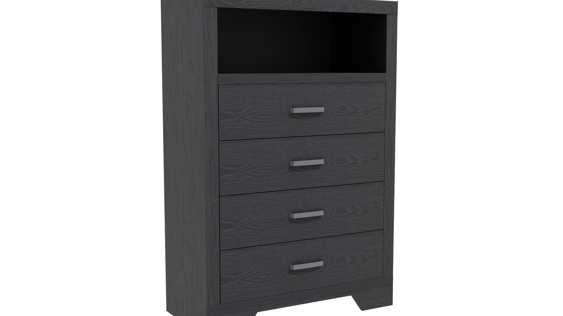 Stylish Wooden Drawer Unit 3D - Professional 3D Model Render 10