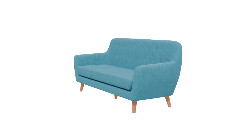 Stylish Modern Sofa 3D Model - Professional 3D Model Render 13