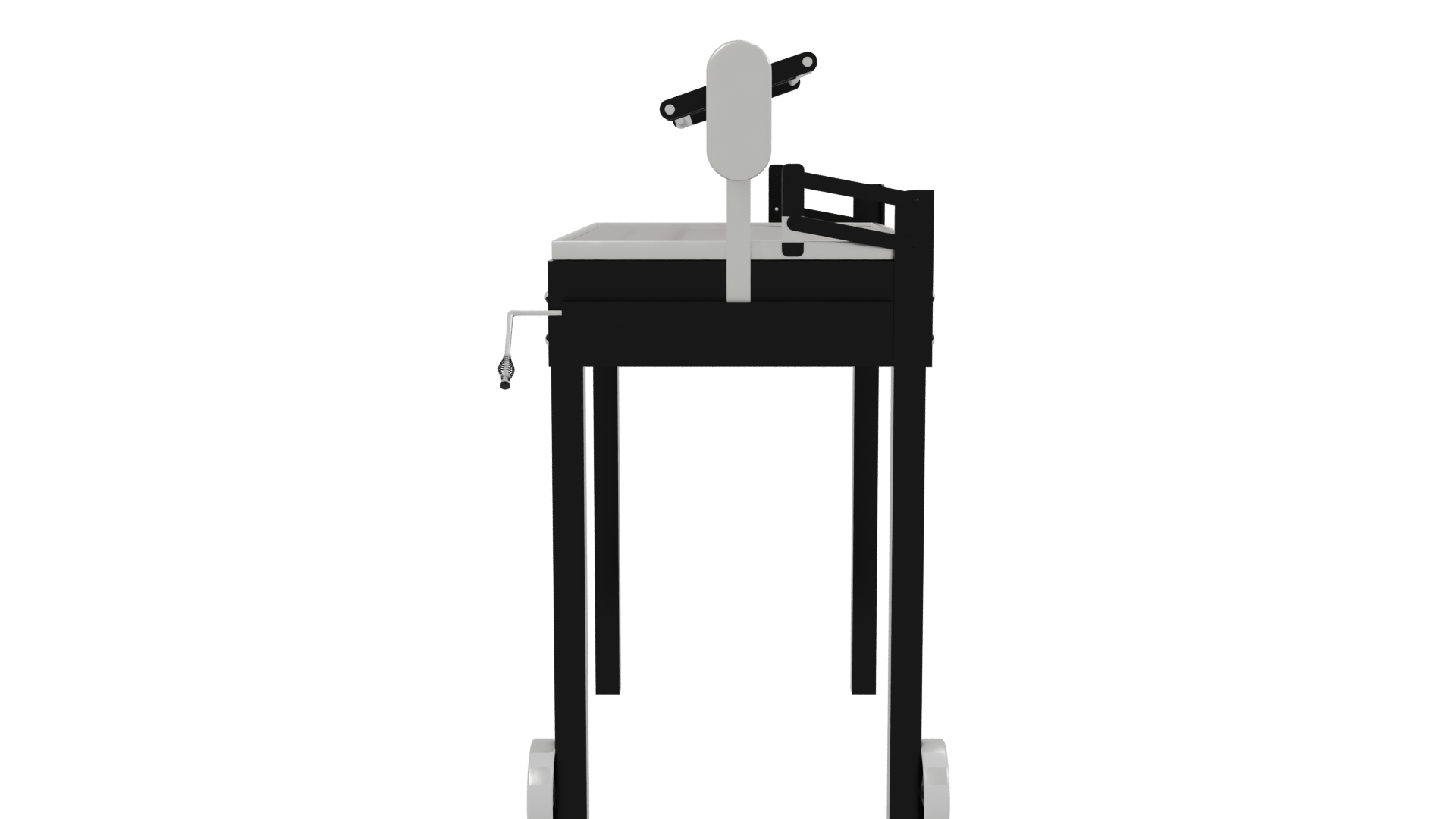 High-Quality Outdoor Grill 3D Model - Professional 3D Model Render 2