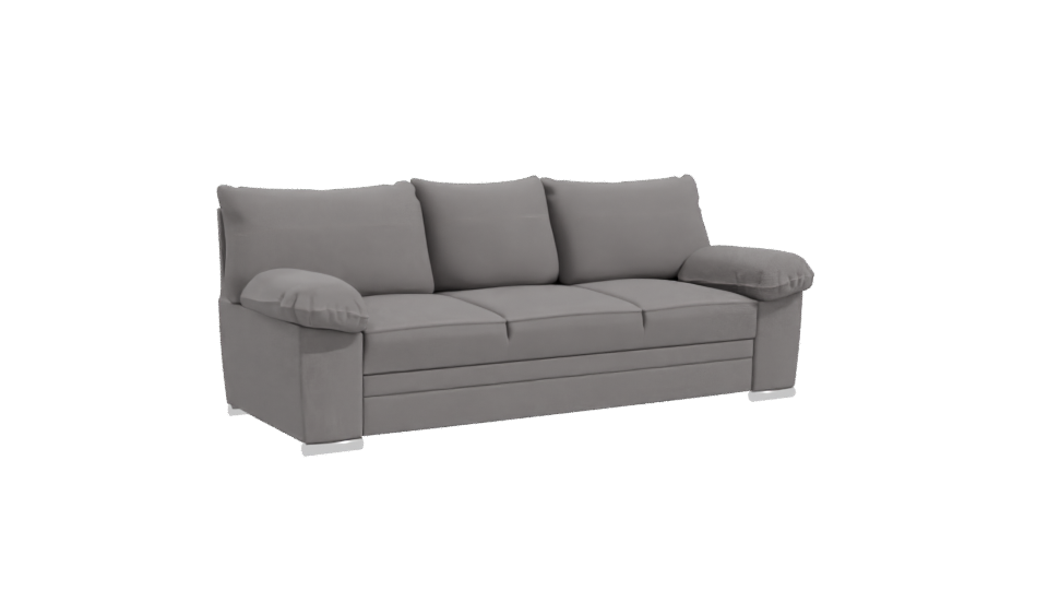 Contemporary Fabric Sofa 3D Model - Professional 3D Model Render 10