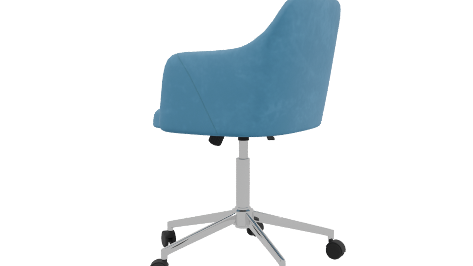 Stylish Modern Office Chair 3D - Professional 3D Model Render 3