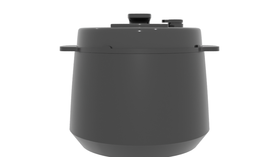 Versatile Electric Multi-Cooker 3D Model - Professional 3D Model Render 5