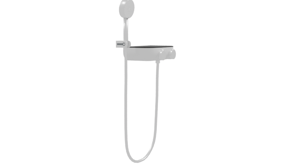 Stylish Shower Head Model 3D - Professional 3D Model Render 9