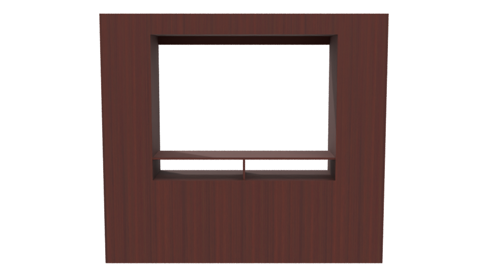 Closet Baker TV Stand 3D Model - Professional 3D Model Render 5