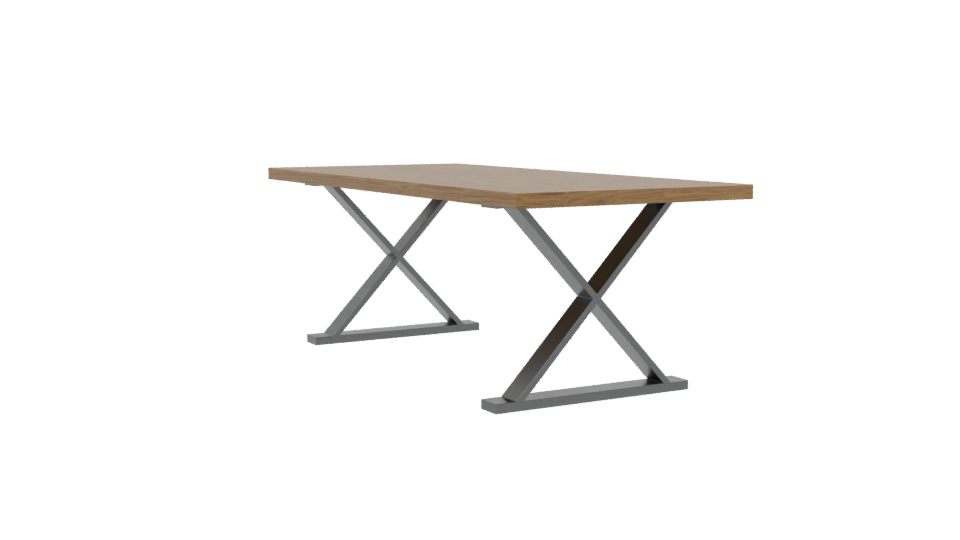 Stylish Modern Dining Table 3D - Professional 3D Model Render 13