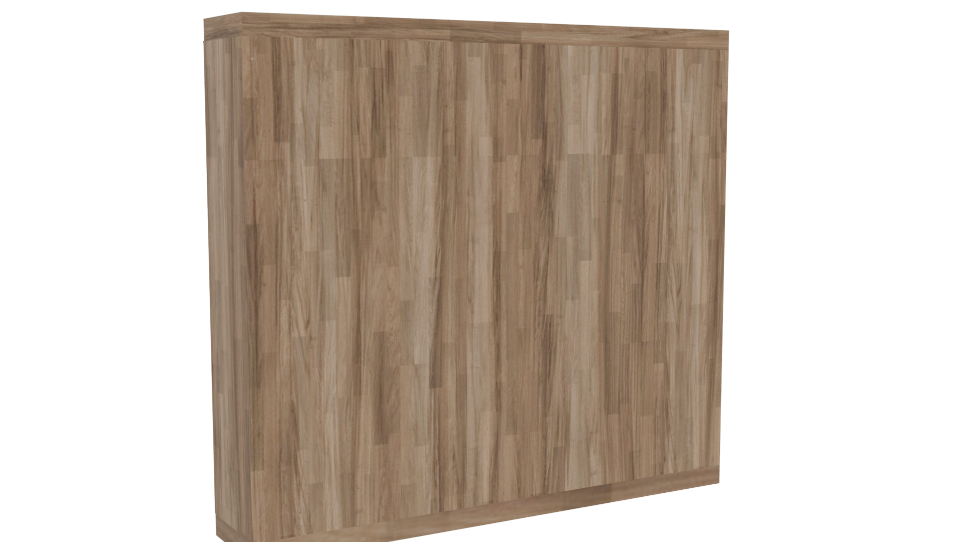 Stylish Wooden Cabinet 3D Model - Professional 3D Model Render 4