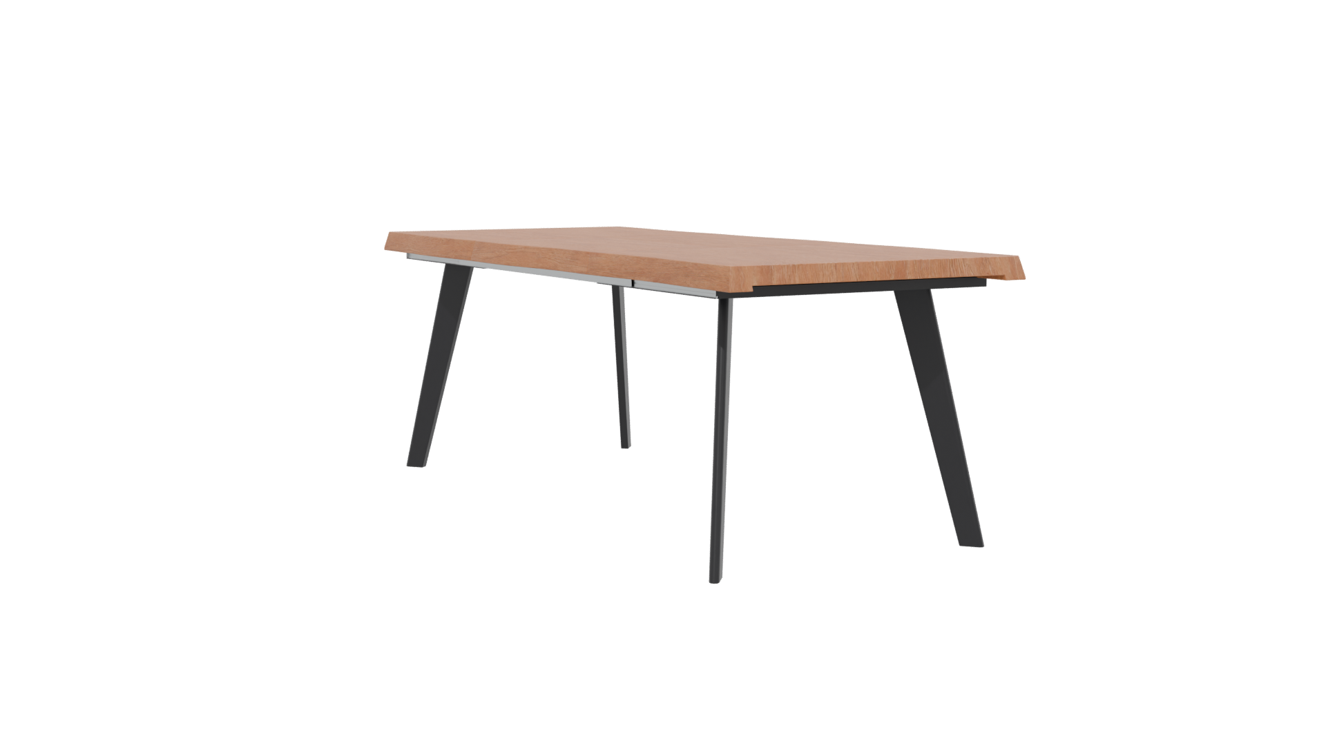 Modern Dining Table Wave 3D - Professional 3D Model Render 22