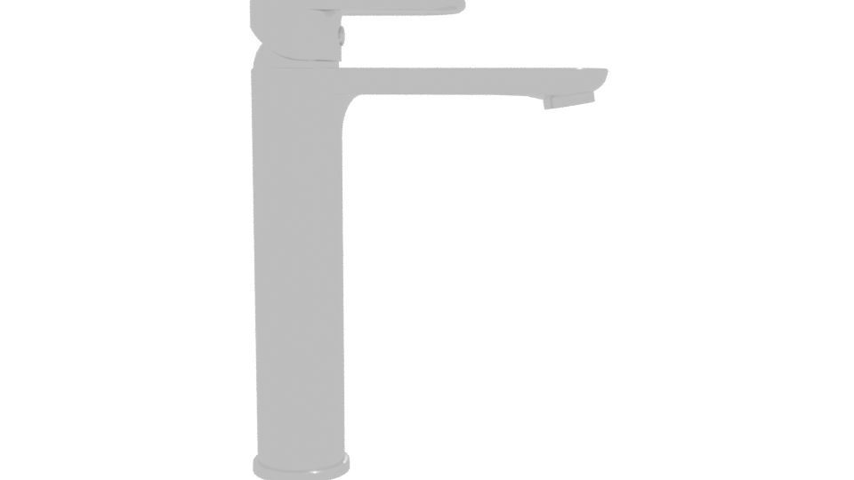 Sleek Modern Bathroom Faucet 3D - Professional 3D Model Render 11