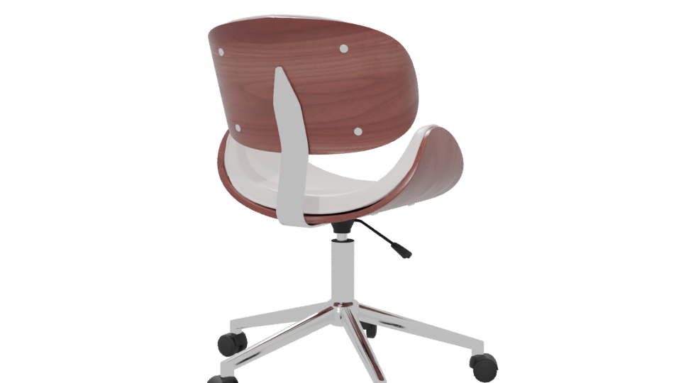 Sleek Modern Office Chair 3D - Professional 3D Model Render 6