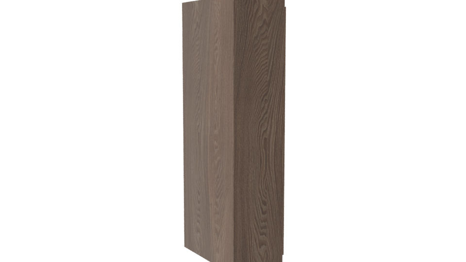 Stylish Wooden Wardrobe Model - Professional 3D Model Render 7
