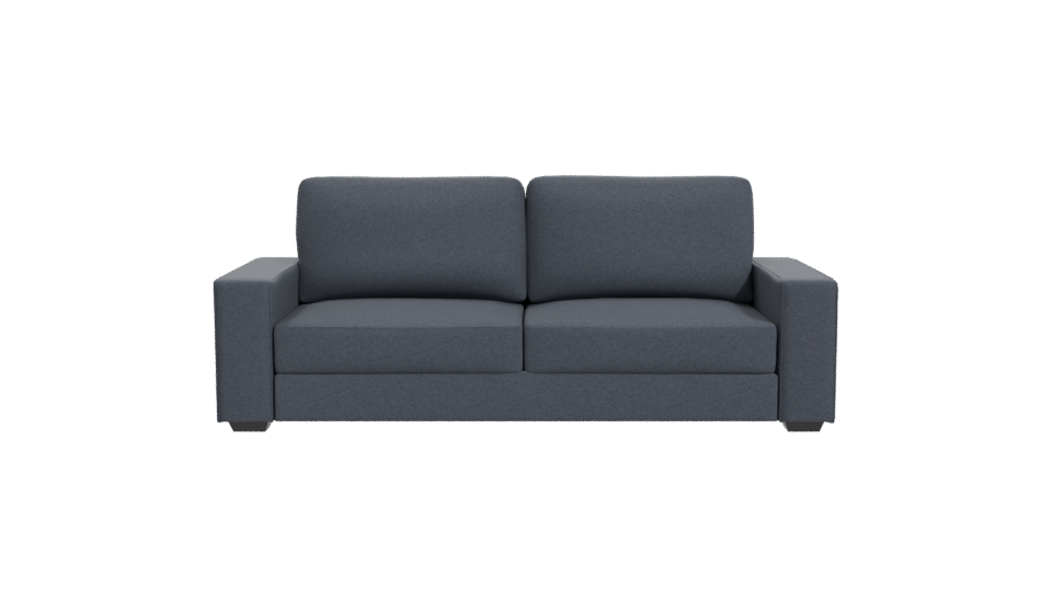 Stylish Modern Two-Seat Sofa 3D Model - Professional 3D Model Render 11