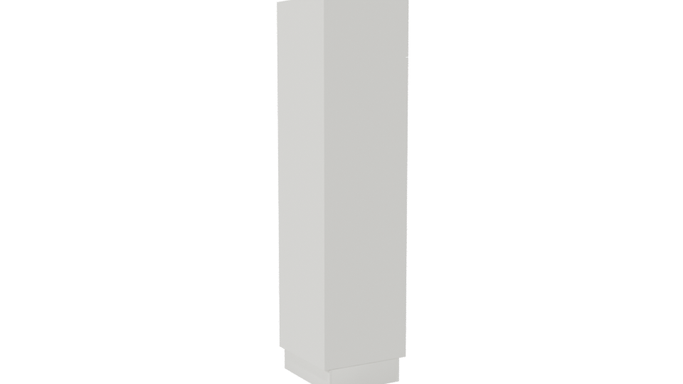 Minimalistic Tall Container 3D Model - Professional 3D Model Render 7