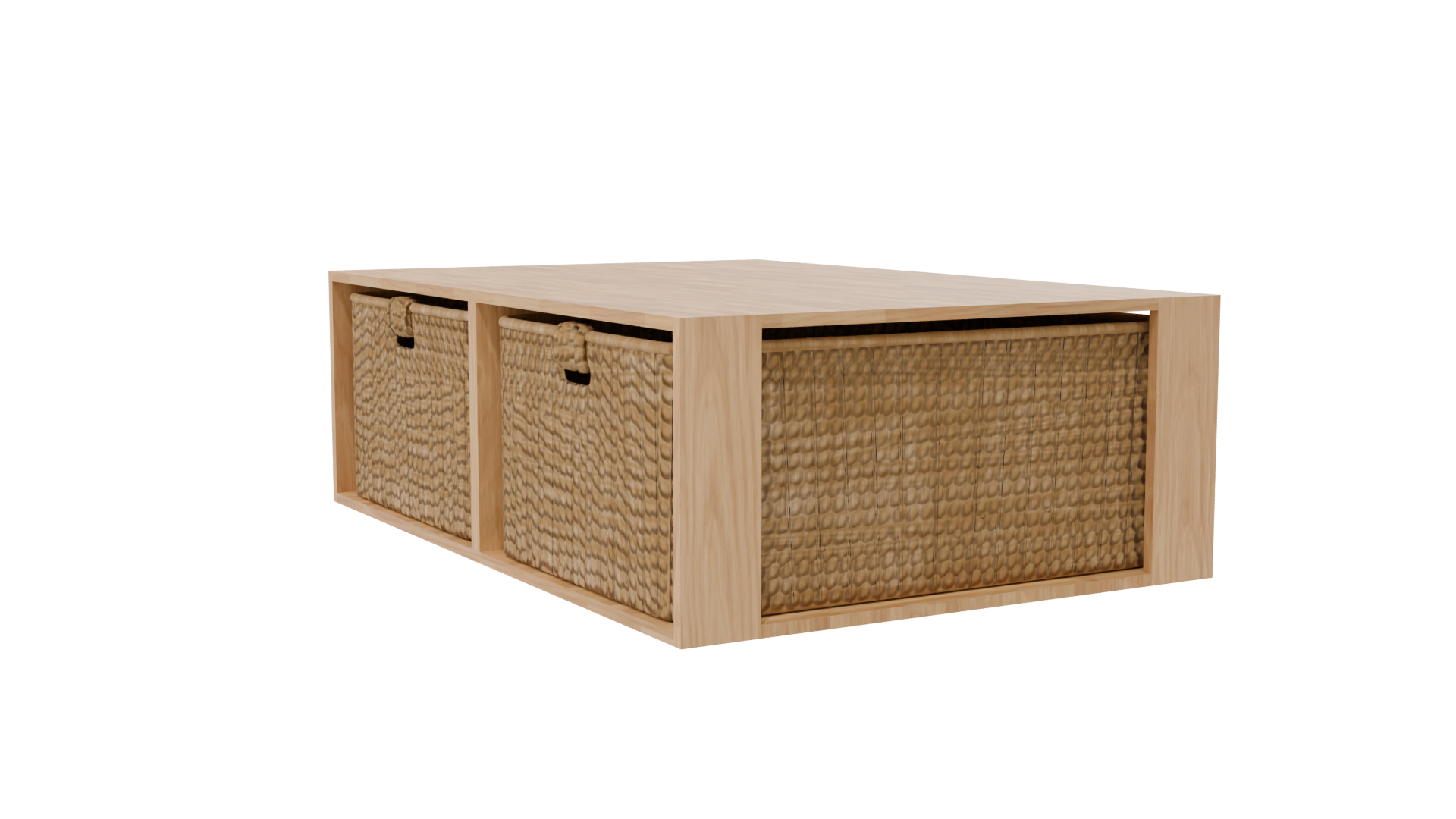 Katina Wooden Center Table 3D - Professional 3D Model Render 7