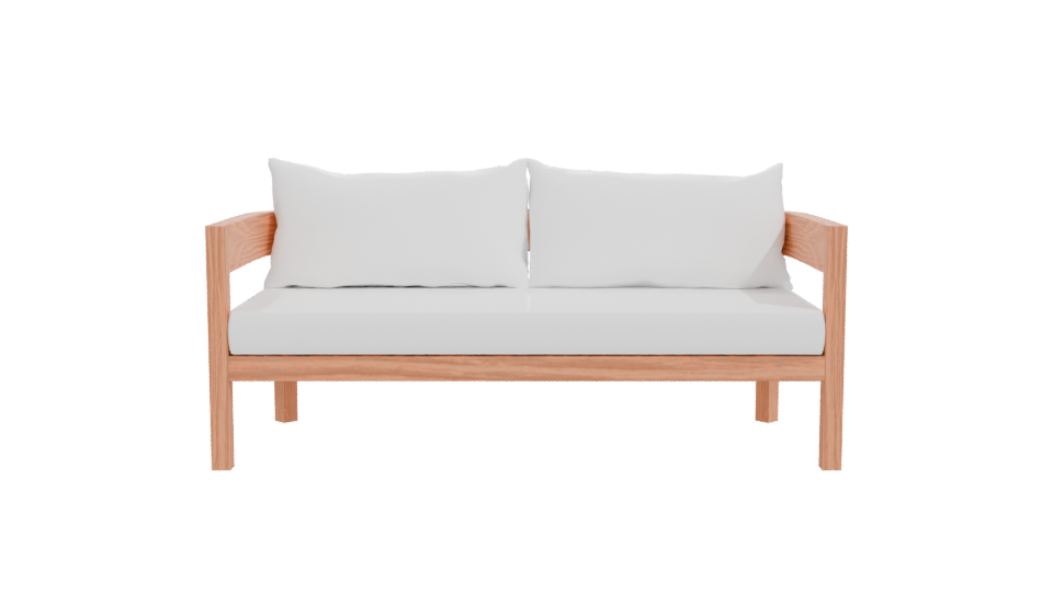 Modern Sofa 3D Model - Professional 3D Model Render 11