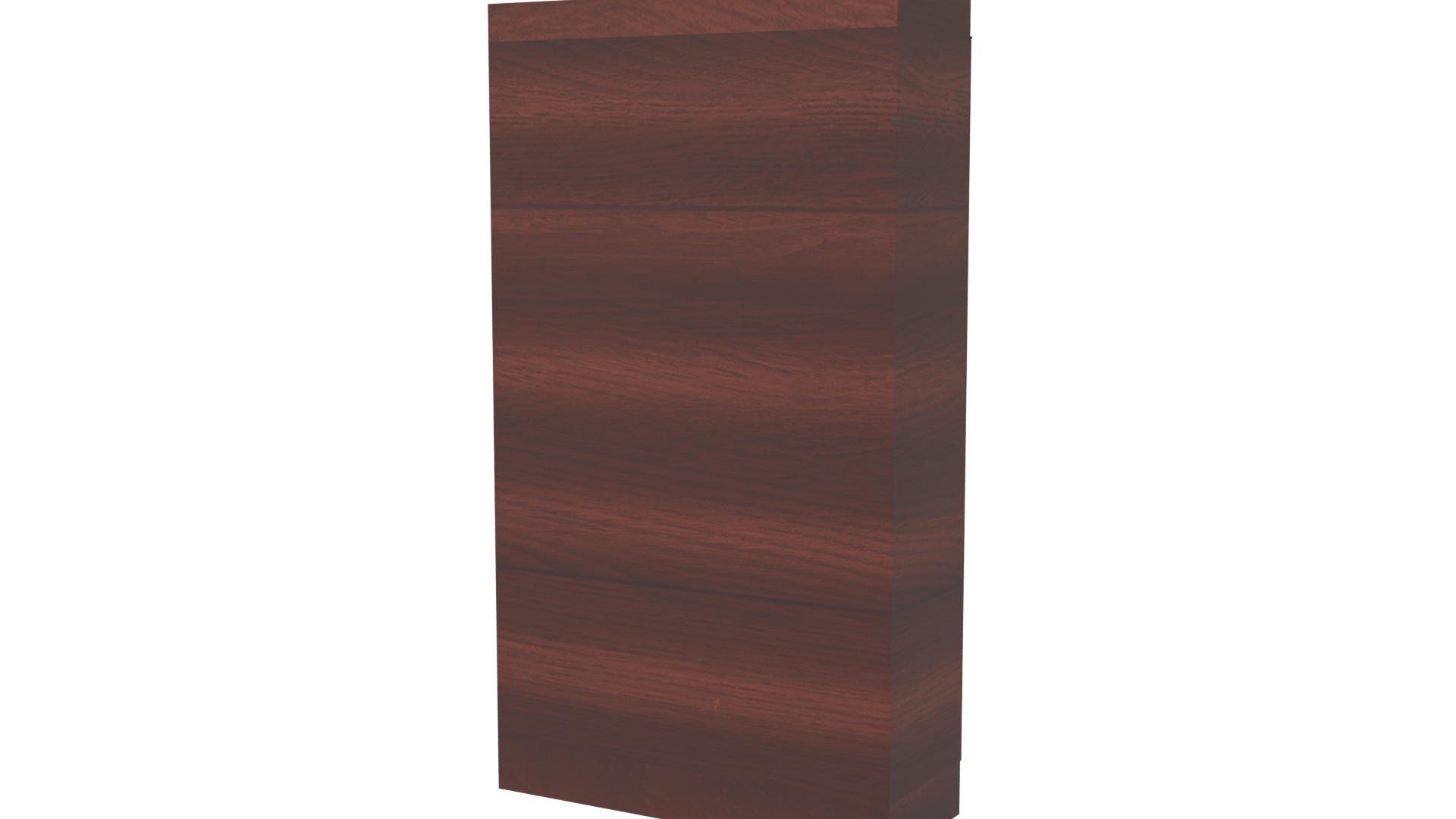 Stylish Wooden Storage Cabinet 3D - Professional 3D Model Render 6