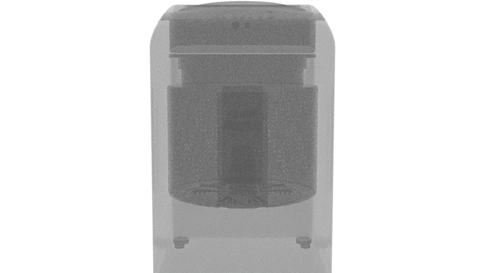 Compact Top-Loading Washing Machine 3D - Professional 3D Model Render 11