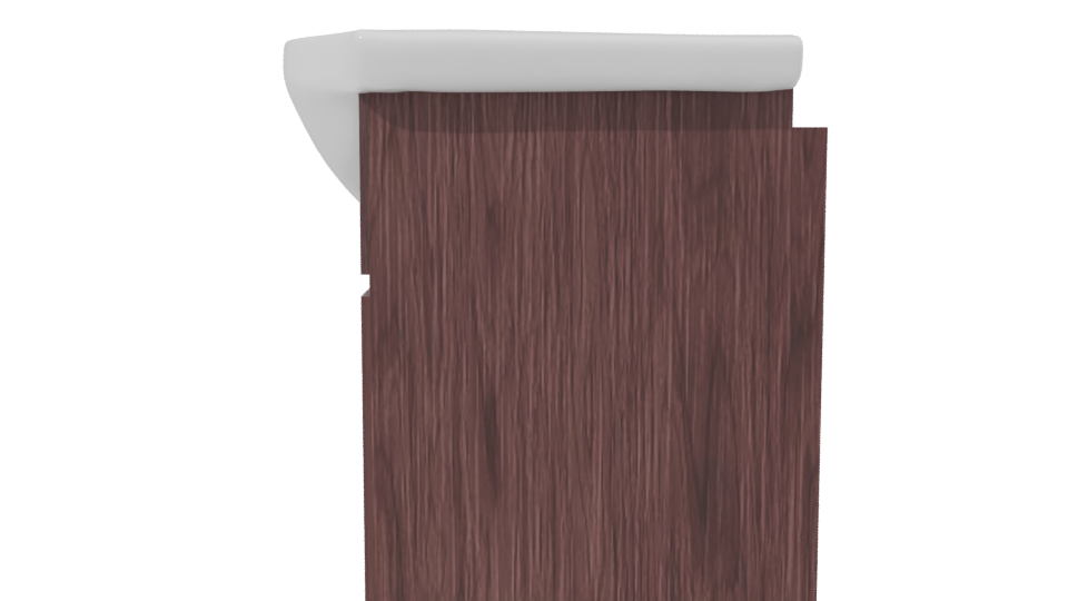 Stylish Modern Bathroom Sink 3D Model - Professional 3D Model Render 2