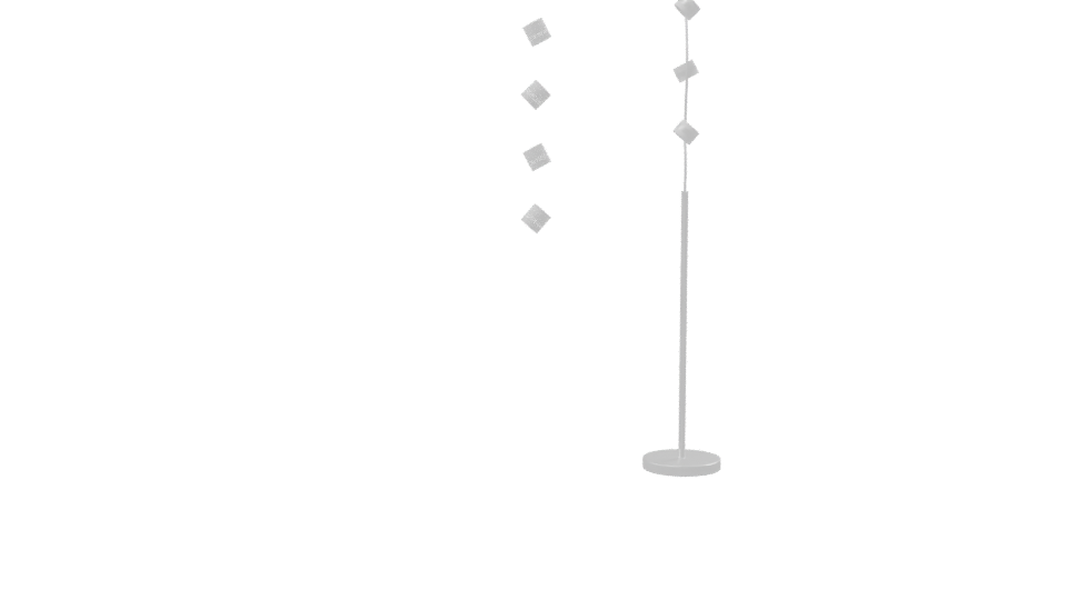 Elegant Modern Floor Lamp 3D Model - Professional 3D Model Render 8