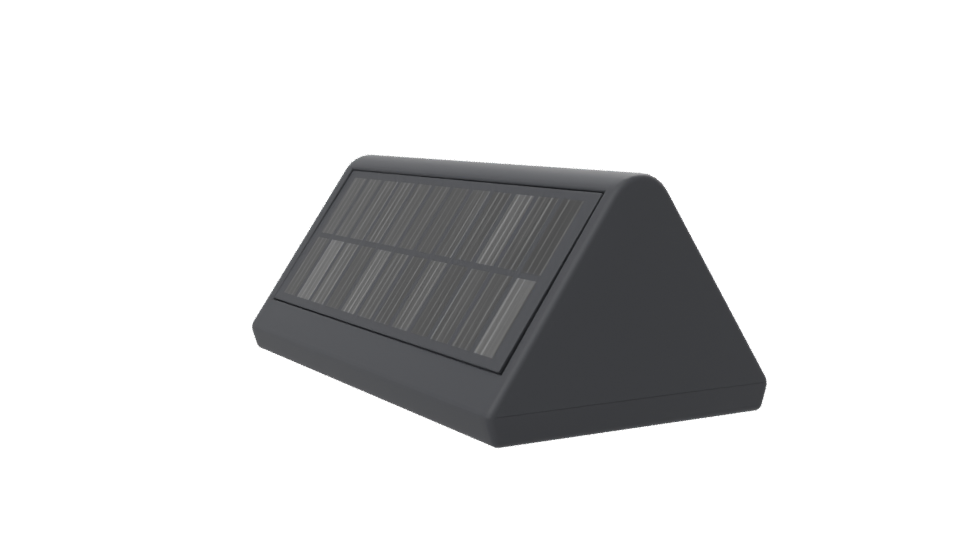 Sleek Outdoor Solar Light - Professional 3D Model Render 7