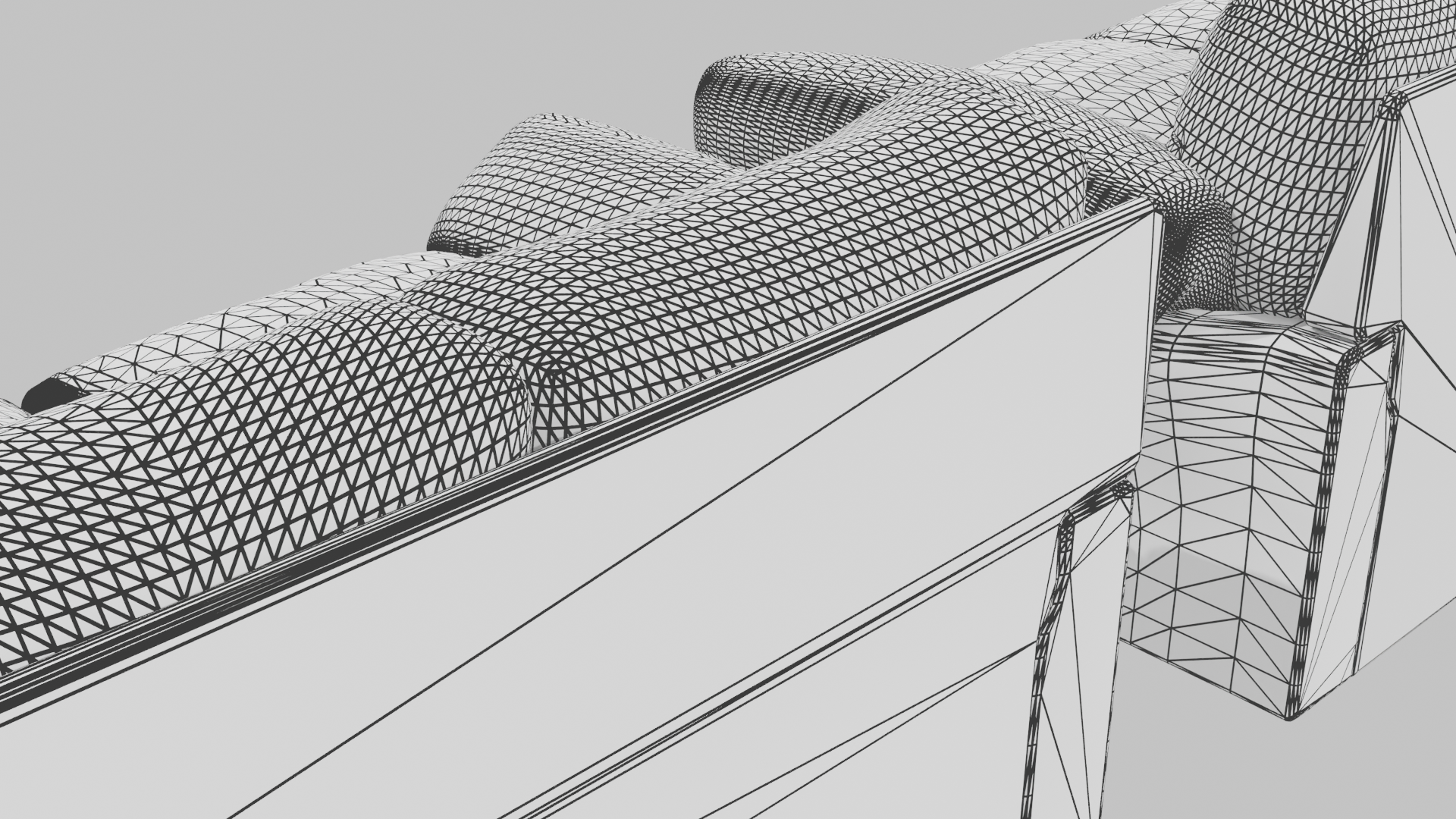 Contemporary Sofa Set 3D Model - Professional 3D Model Render 8