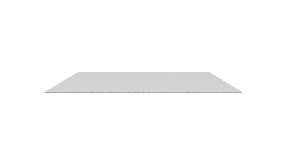 Minimalist Flat Surface 3D Model - Professional 3D Model Render 2