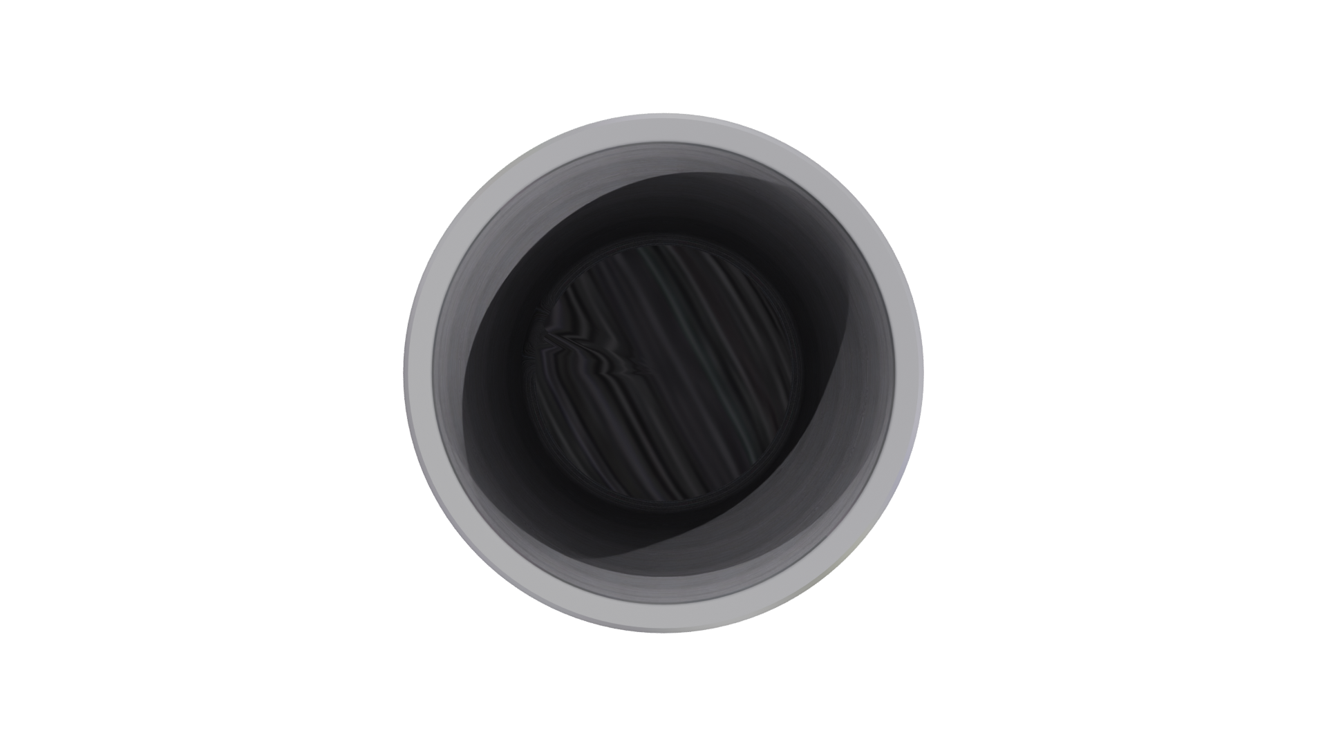 Tall Taupe Fiber Planter 3D Model - Professional 3D Model Render 12