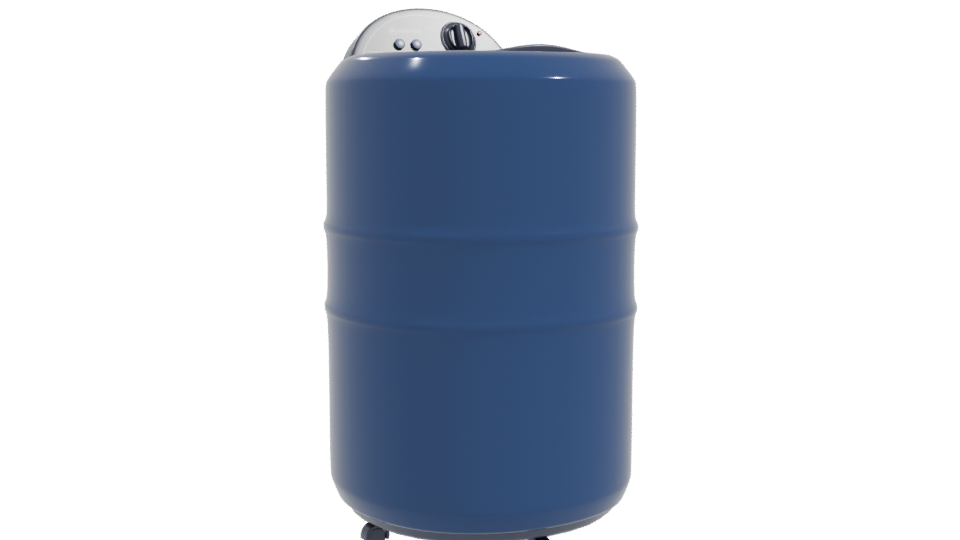 Industrial Water Tank Model 3D - Professional 3D Model Render 10